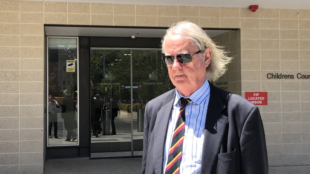 Former intelligence official Roger Uren, seen leaving the ACT Magistrates Court last year. Picture: Elliot Williams