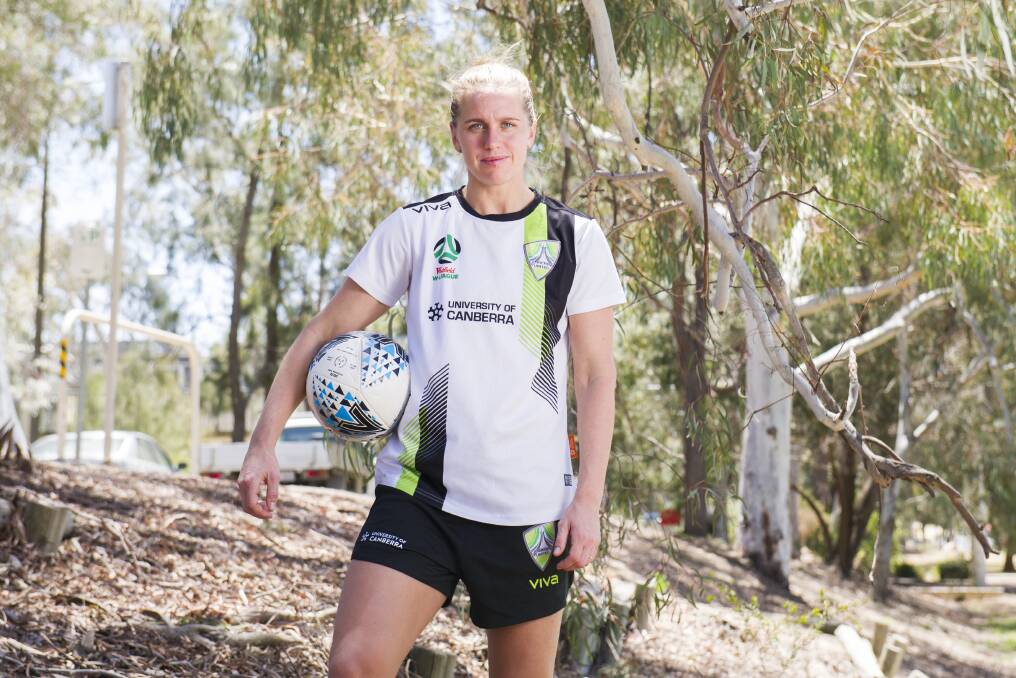 Norway soccer veteran Elise Thorsnes will add experience to Canberra's side. Picture: Dion Georgopoulos