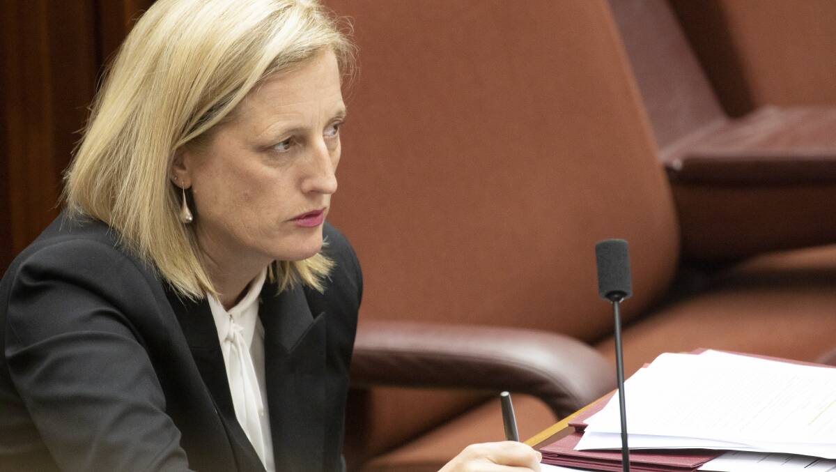 Labor senator Katy Gallagher. Picture: Sitthixay Ditthavong