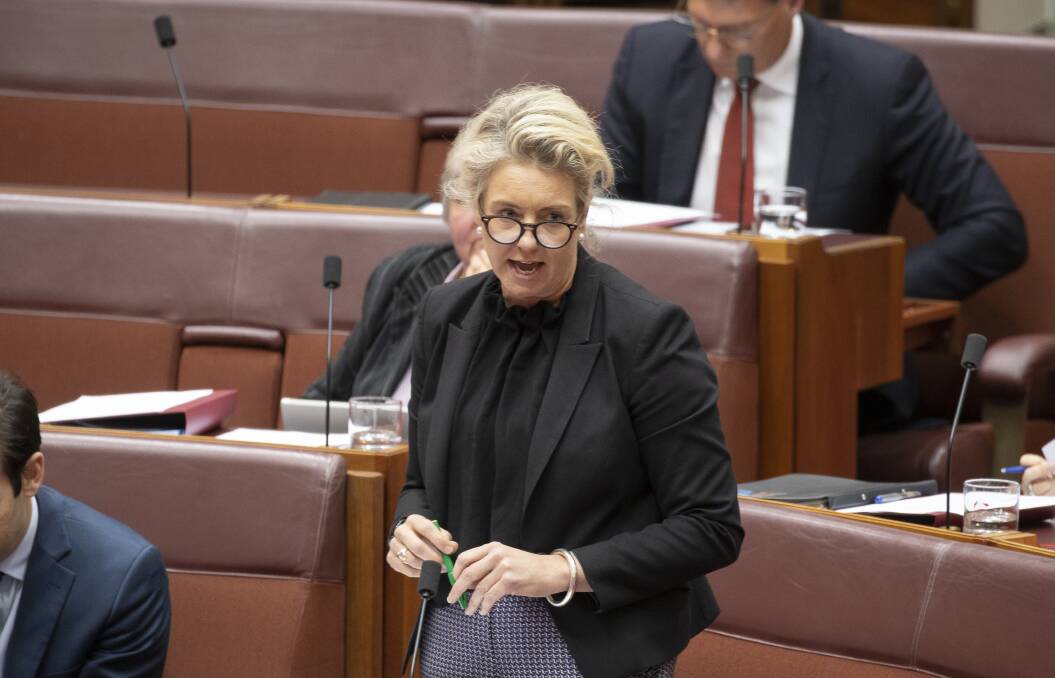 Sport Minister Bridget McKenzie is staying put despite revelations her office funded projects based on the political alignment of their electorate. Picture: Sitthixay Ditthavong
