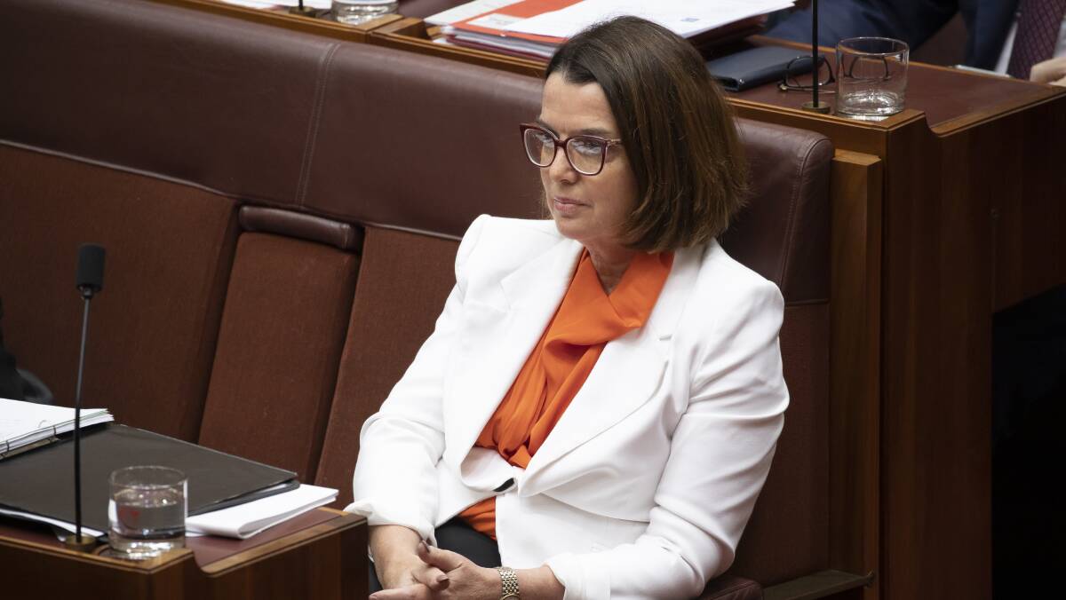 Social Services Minister Anne Ruston is responsible for the cashless welfare card policy. Picture: Sitthixay Ditthavong