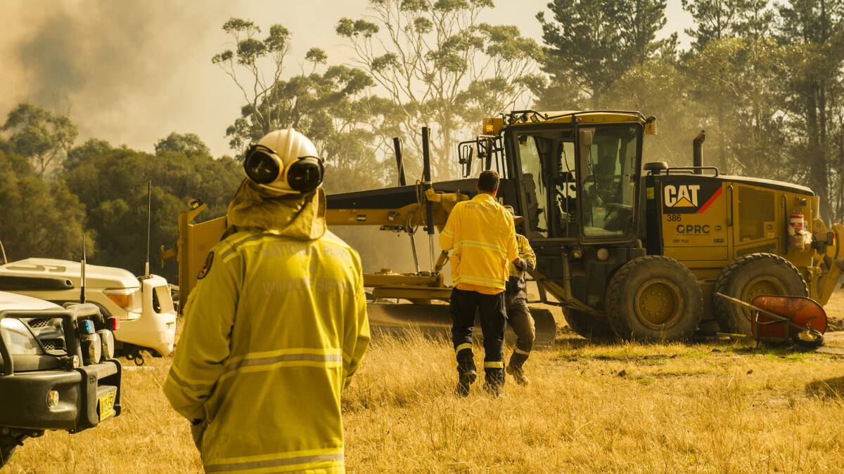 Firefighters on interstate deployments will likely have to undergo temperature checks and COVID testing during the upcoming bushfire season. Picture: Dion Georgopoulos
