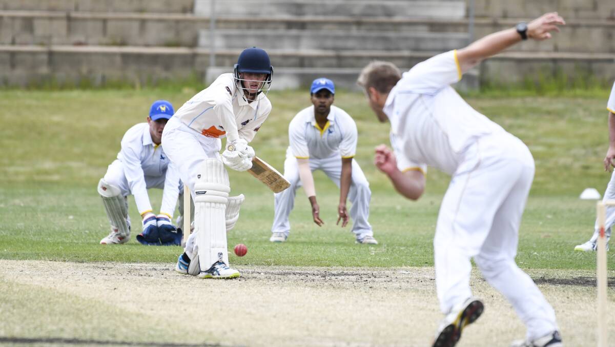 Cricket ACT Douglas Cup day two: Queanbeyan v North Canberra-Gungahlin 2019. Tom Kellar. Picture: Dion Georgopoulos