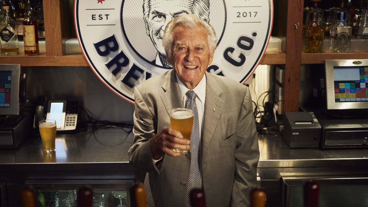 Raise a glass of Hawke's Legend IPA on the late PM's birthday. Picture: Supplied 