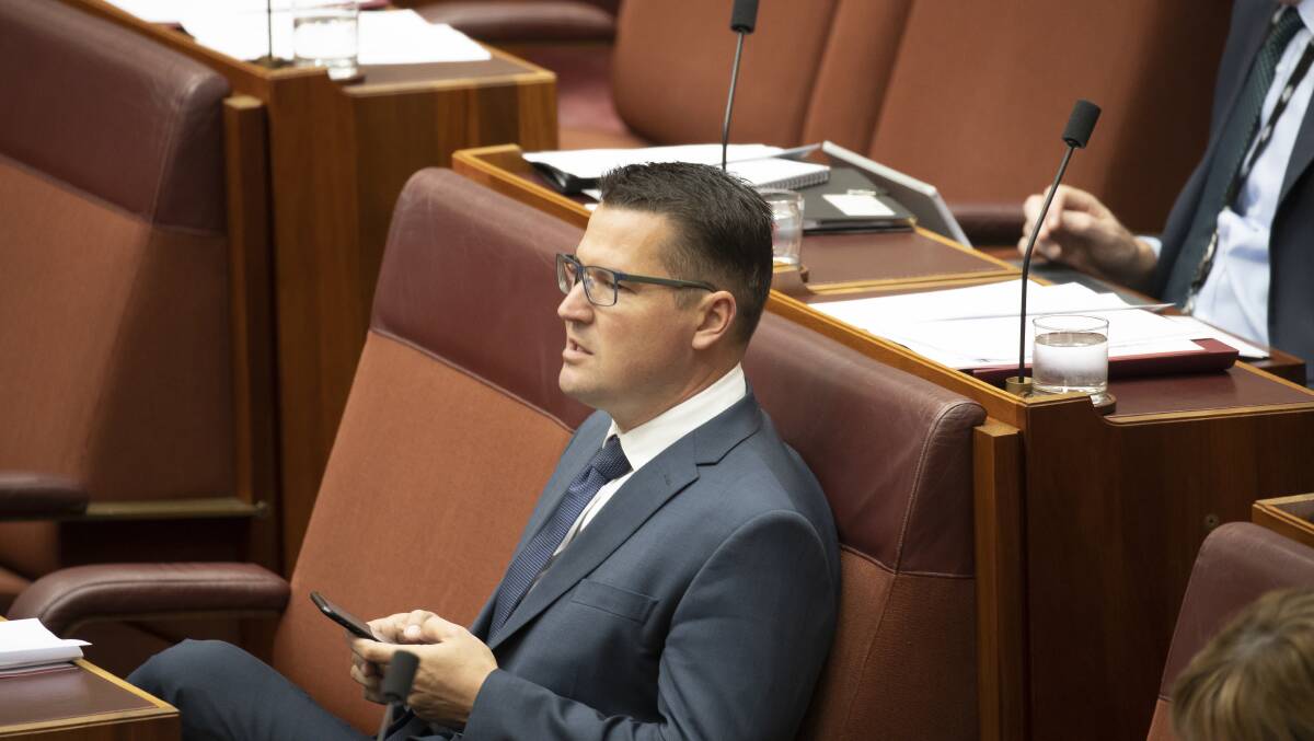 ACT Liberal Senator Zed Seselja. Picture: Sitthixay Ditthavong