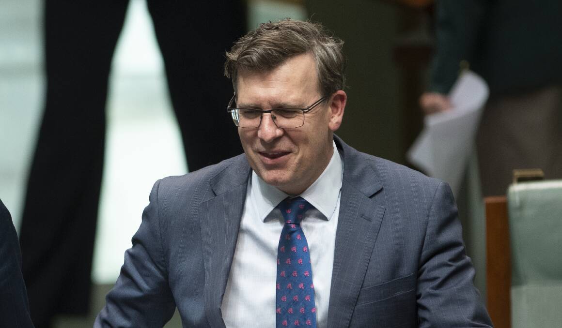 Minister for Population, Cities and Urban Infrastructure Alan Tudge is standing in as Immigration Minister for David Coleman. Picture: Sitthixay Ditthavong