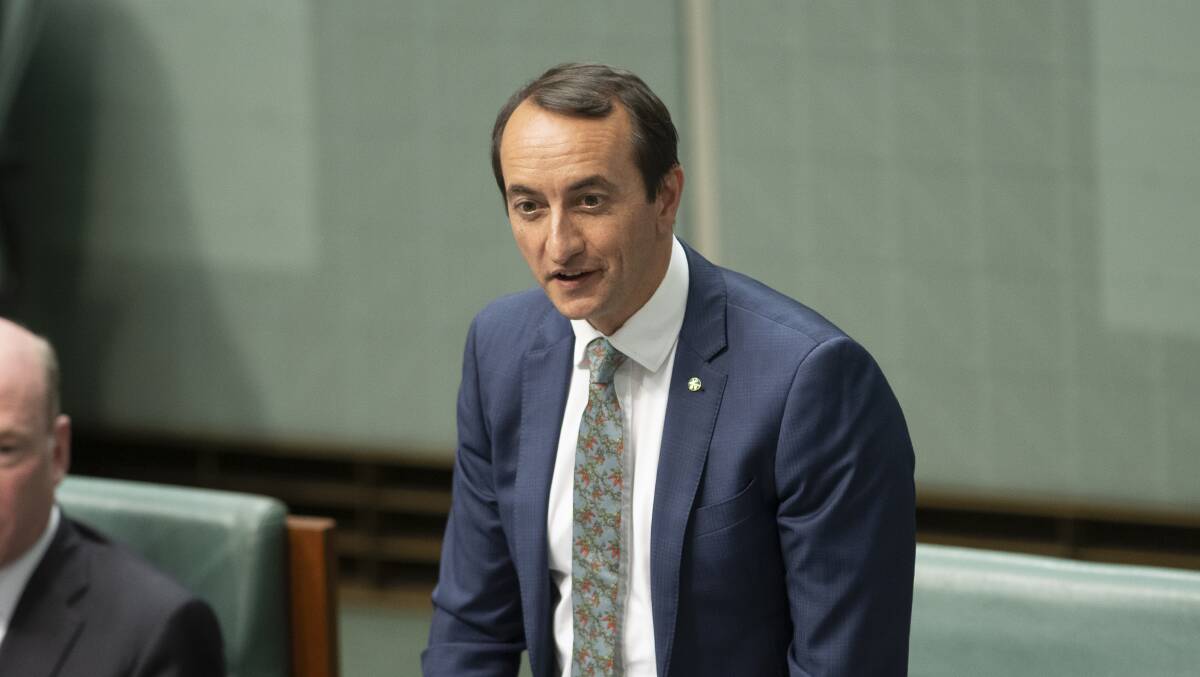 Dave Sharma has drawn attention to DFAT's resourcing. Picture: Sitthixay Ditthavong