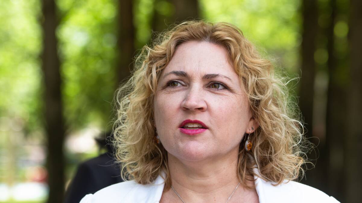 ACT Minister for mental health, Emma Davidson. Picture: Elesa Kurtz
