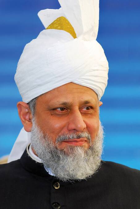 Mirza Masroor Ahmad is the caliph of the worldwide Ahmadiyya Muslim Community. Picture: Supplied