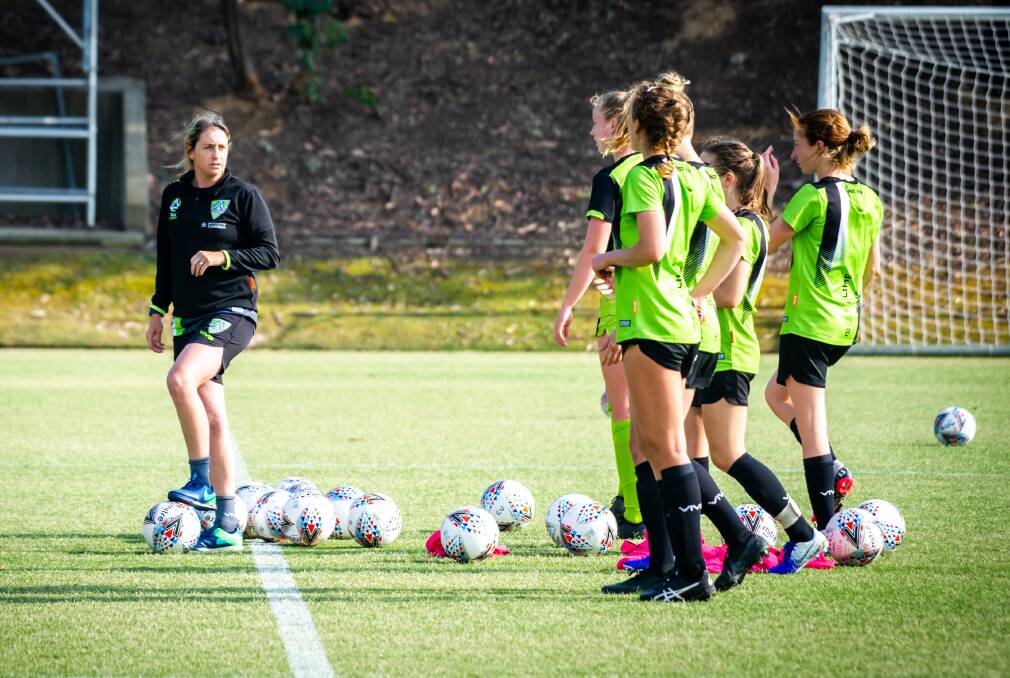Canberra United will resume its search to fill the coaching job left vacant by Heather Garriock. Picture: Karleen Minney