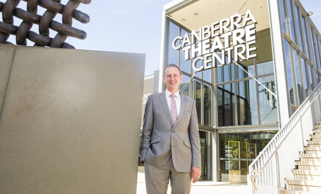 Canberra Theatre Centre director Alex Budd. Picture: Dion Georgopoulos