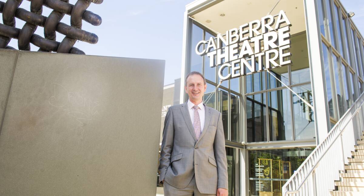  Canberra Theatre Centre director Alex Budd in January. Picture: Dion Georgopoulos