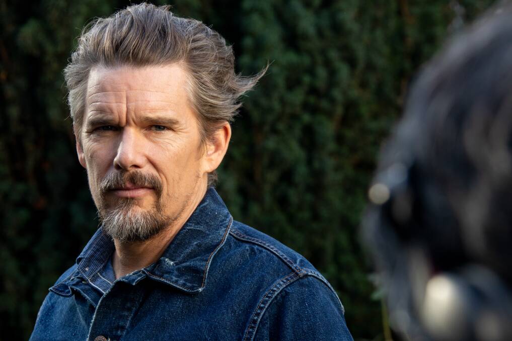 Ethan Hawke in The Truth. Picture: Laurent Champoussin/Palace Films 
