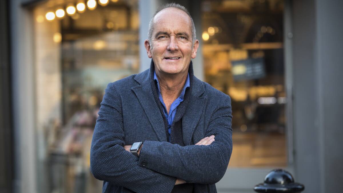 Kevin McCloud praised the Kingston Foreshore in a speech at the Press Club. Pictured: Supplied