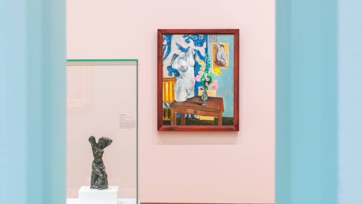 Installation view of Matisse Picasso featuring works by Henri Matisse at the National Gallery of Australia. Picture: Supplied