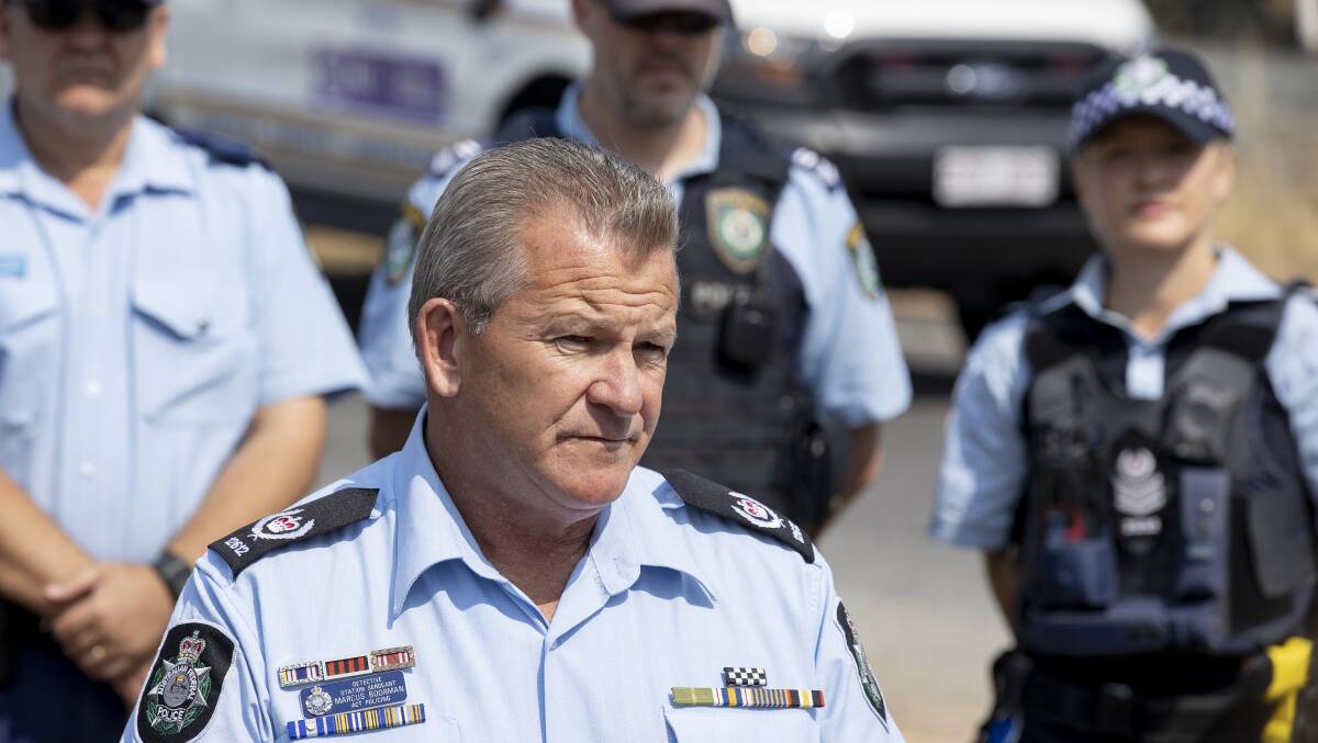ACT Policing's top traffic cop Marcus Boorman. Picture: Sitthixay Ditthavong
