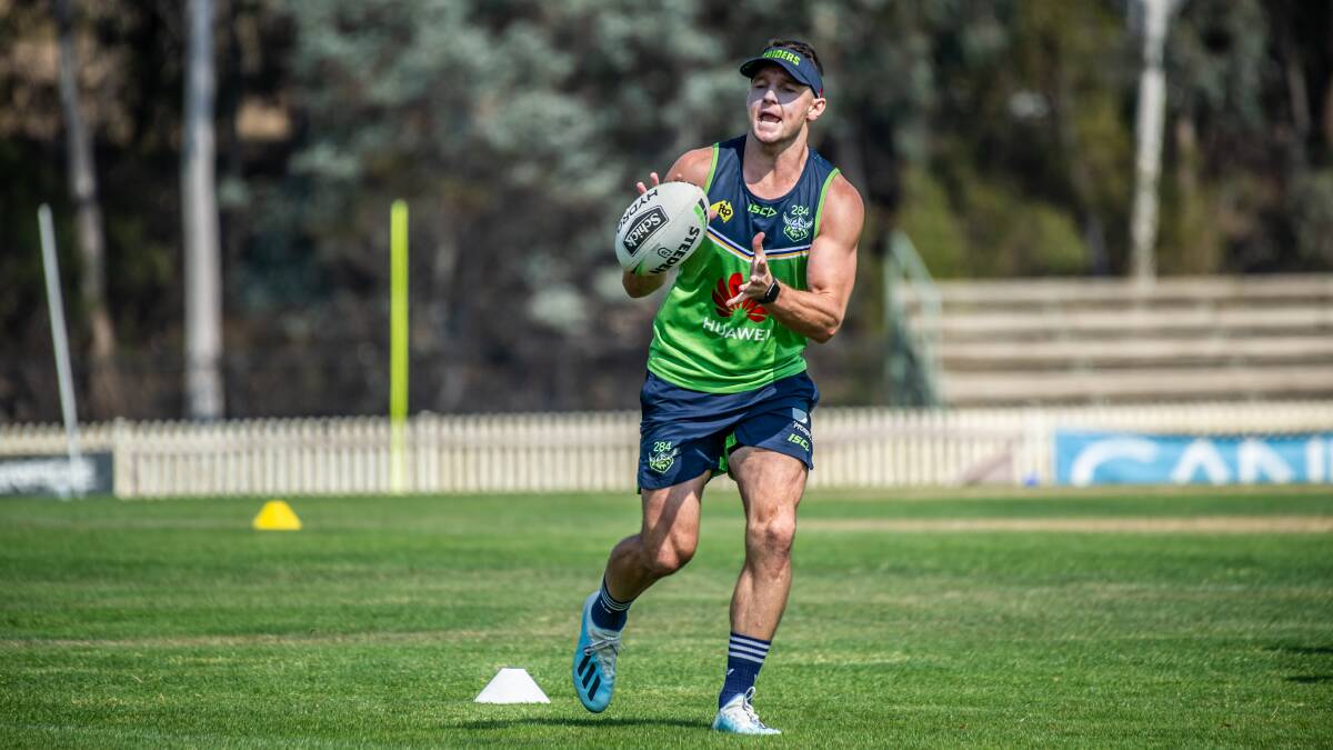Jarrod Croker's next contract could ensure he remains a Raider for life. Picture: Karleen Minney