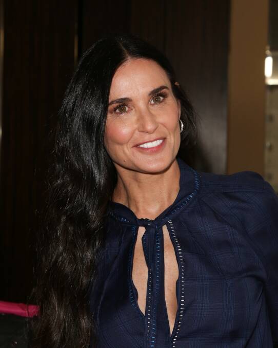 BEVERLY HILLS, CALIFORNIA - OCTOBER 26: Demi Moore attends the 'Friendly House' 30th annual awards luncheon at The Beverly Hilton Hotel on October 26, 2019 in Beverly Hills. Picture: Paul Archuleta/FilmMagic/Getty Images) 