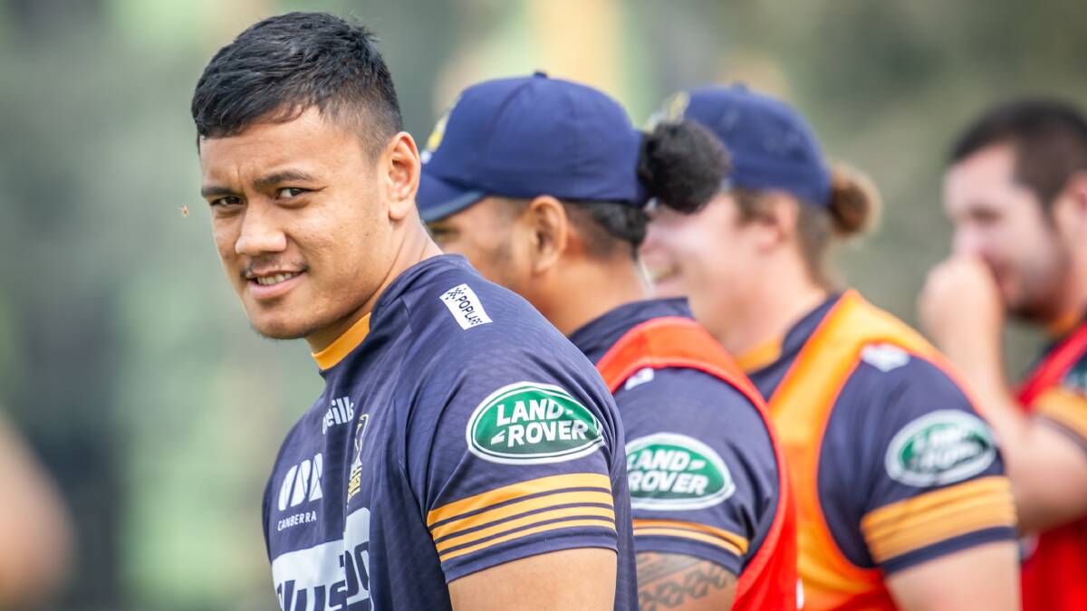 Len Ikitau is the bolter in the Wallabies squad. Picture: Karleen Minney.