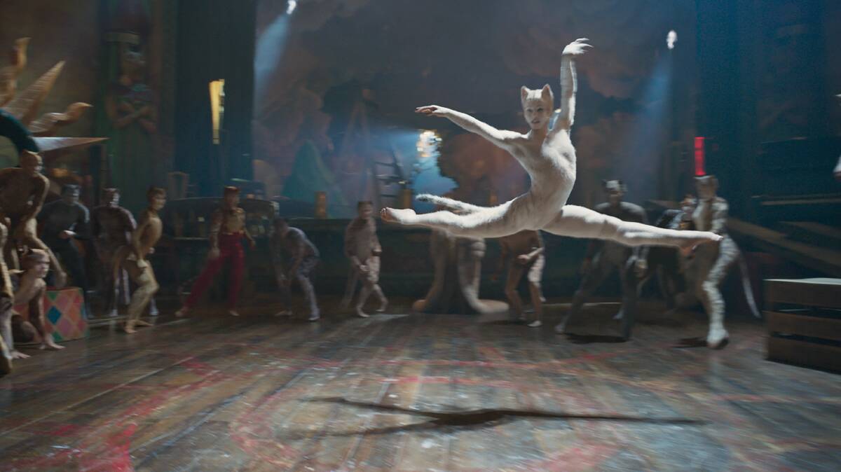 A scene from the movie musical Cats. Picture: Universal Pictures.