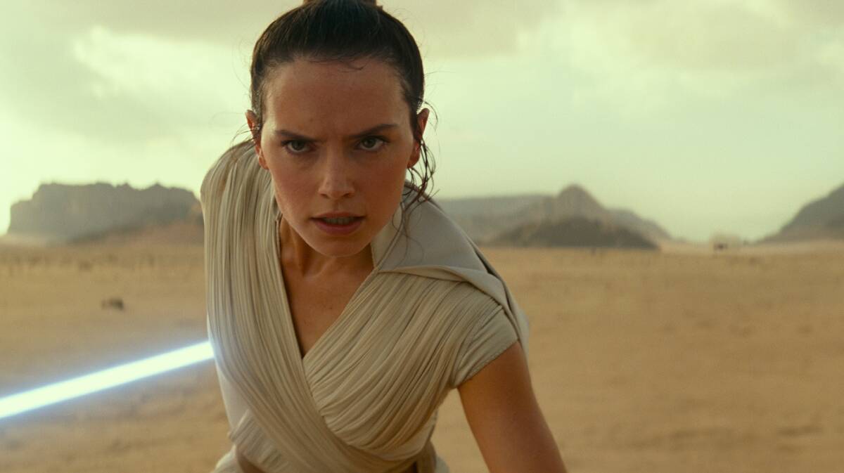 Daisy Ridley as Rey in Star Wars: The Rise of Skywalker. Picture: Lucasfilm