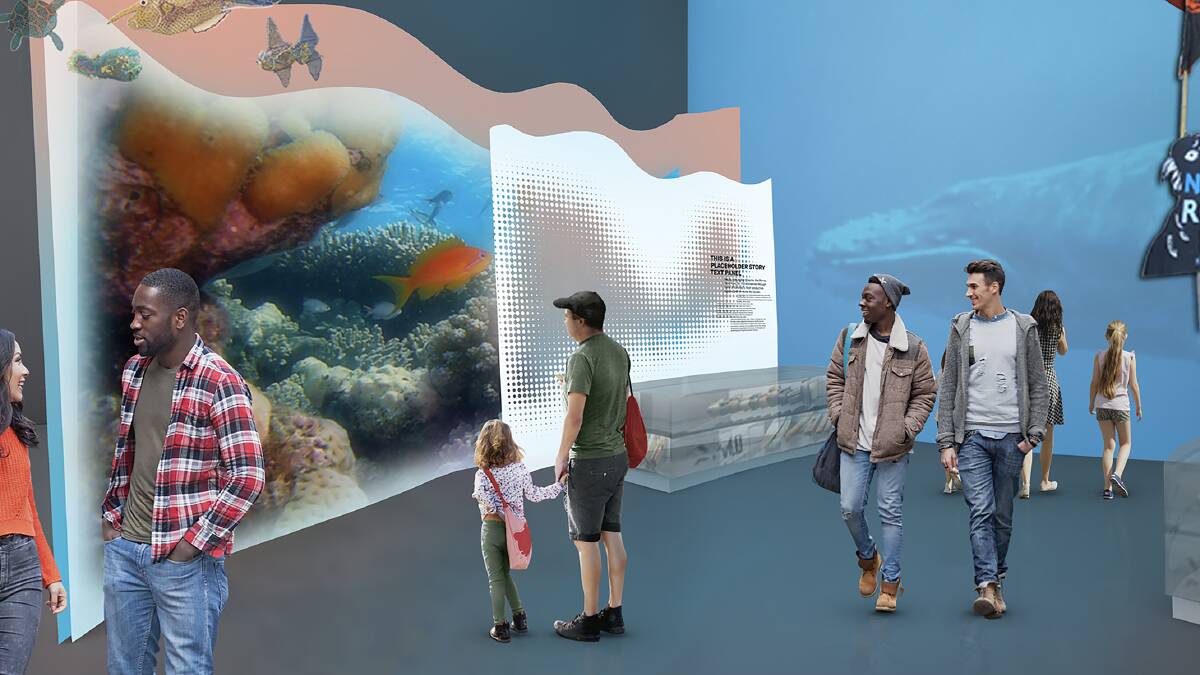 The Life in Australia gallery will have a range of digital interactives, audio-visual pieces and artefacts on display. Picture: Local Projects.
