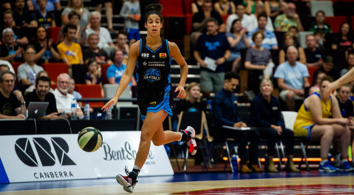 Kia Nurse has set her sights on consecutive WNBL titles. Picture: Karleen Minney