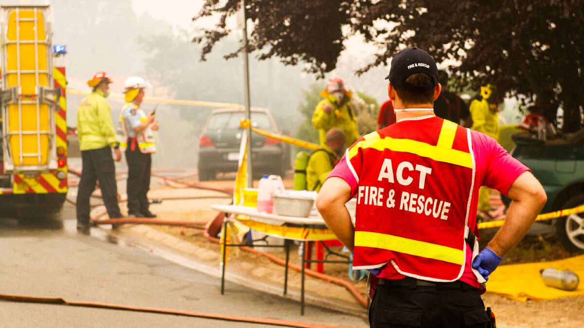An additional 99 firefighters will join the ACT ranks over the next four years. Picture: Elesa Kurtz