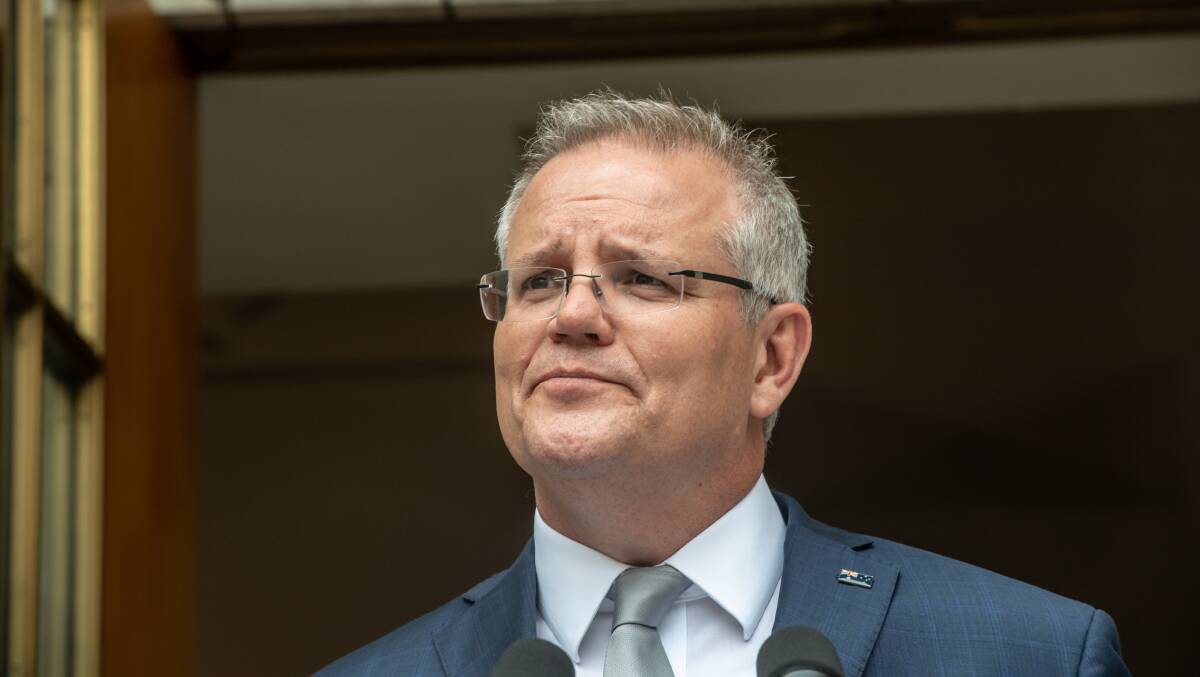 Prime Minister Scott Morrison's suggestion that in hindsight he wouldn't have gone on holidays doesn't hold up. Picture: Karleen Minney