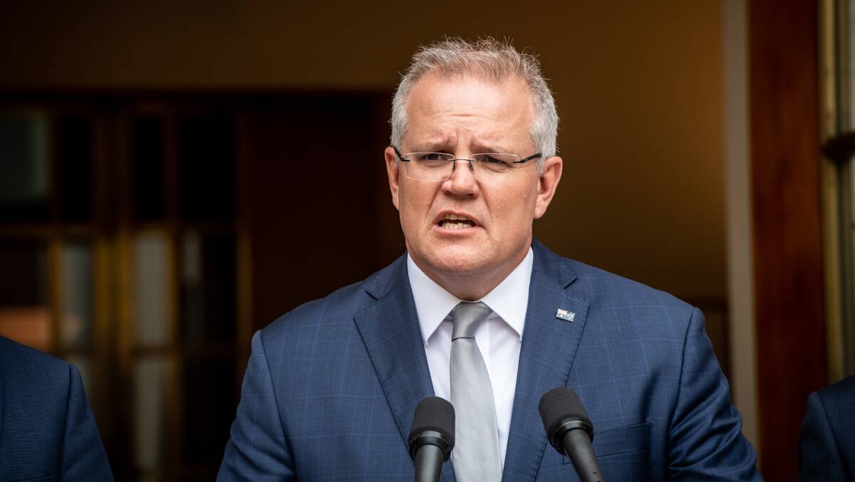 Prime Minister Scott Morrison and his fellow MPs will dedicate the first sitting day of the year to victims of the bushfires. Picture: Karleen Minney