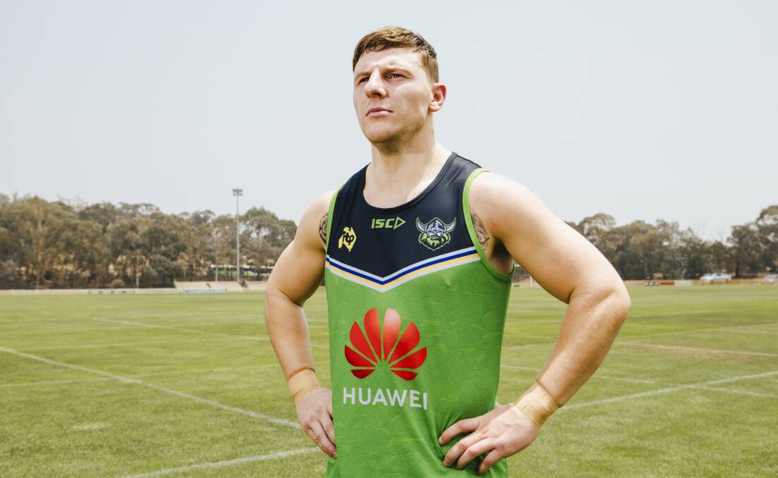 Canberra Raiders recruit George Williams will get valauble time alongside Jack Wighton in the halves. Picture: Jamila Toderas