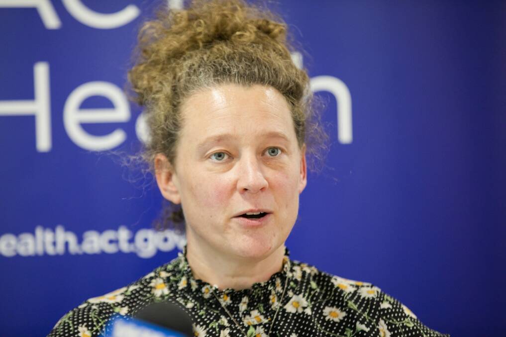 ACT chief health officer Dr Kerryn Coleman. Picture: Jamila Toderas