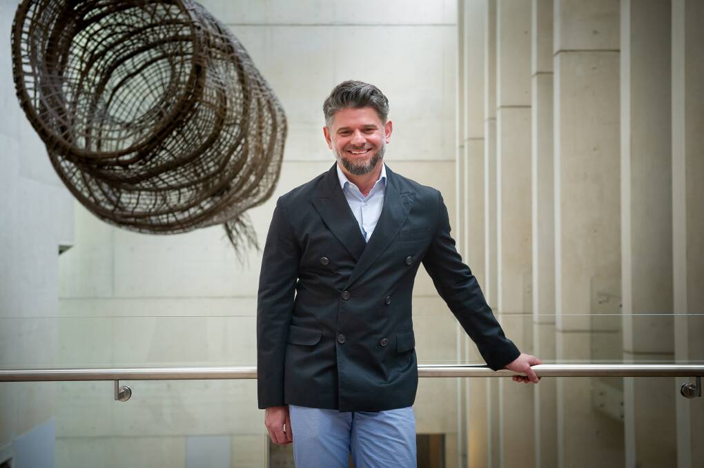National Gallery of Australia director Nick Mitzevich is excited to welcome back more visitors from this weekend. Picture: Elesa Kurtz