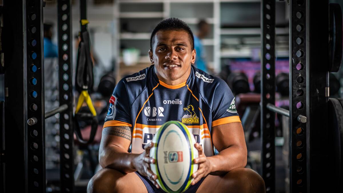 Allan Alaalatoa will be the Brumbies' captain this year. Picture: Karleen Minney