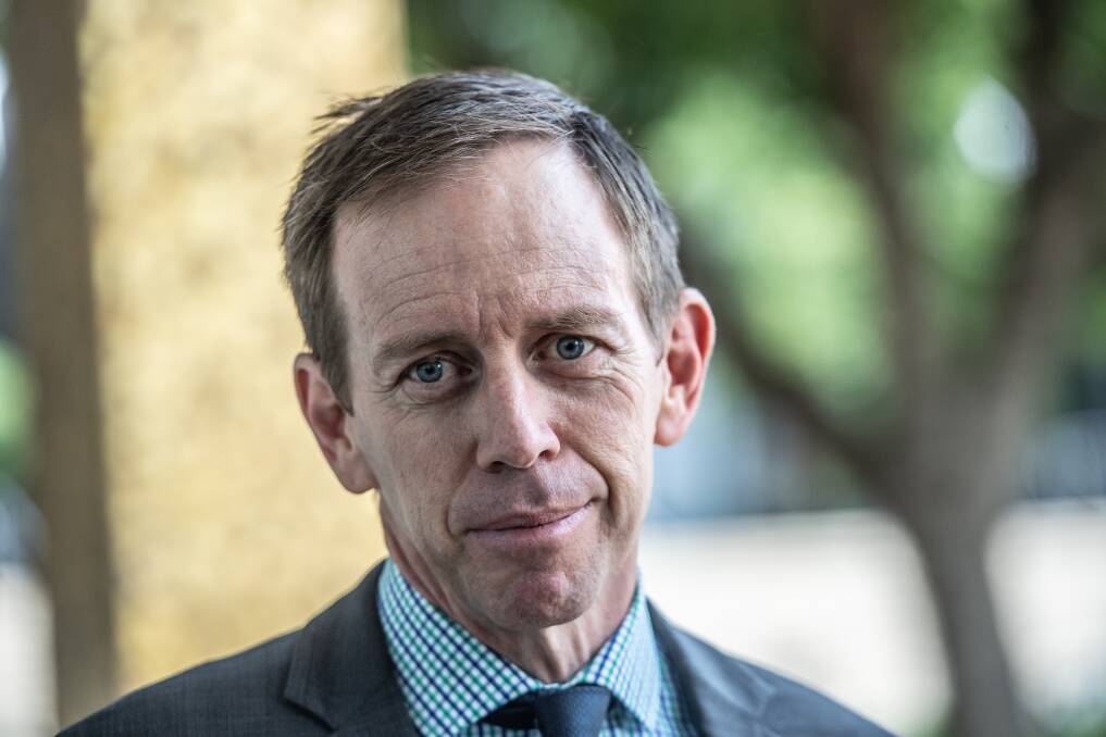 Climate change minister Shane Rattenbury Picture: Karleen Minney
