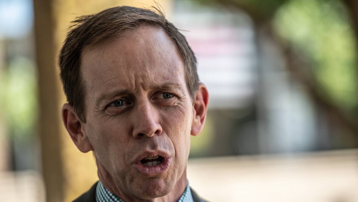 Mental Health Minister Shane Rattenbury said the ACT was currently assessing mental health needs. Picture: Karleen Minney