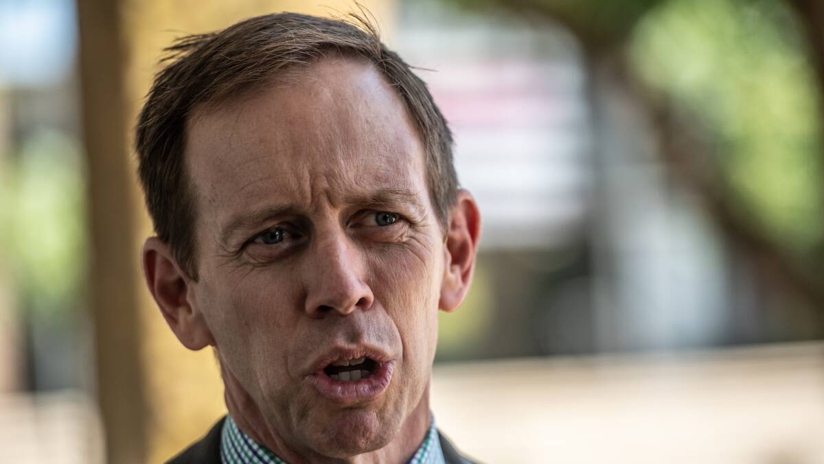 ACT Mental Health Minister Shane Rattenbury. Picture: Karleen Minney