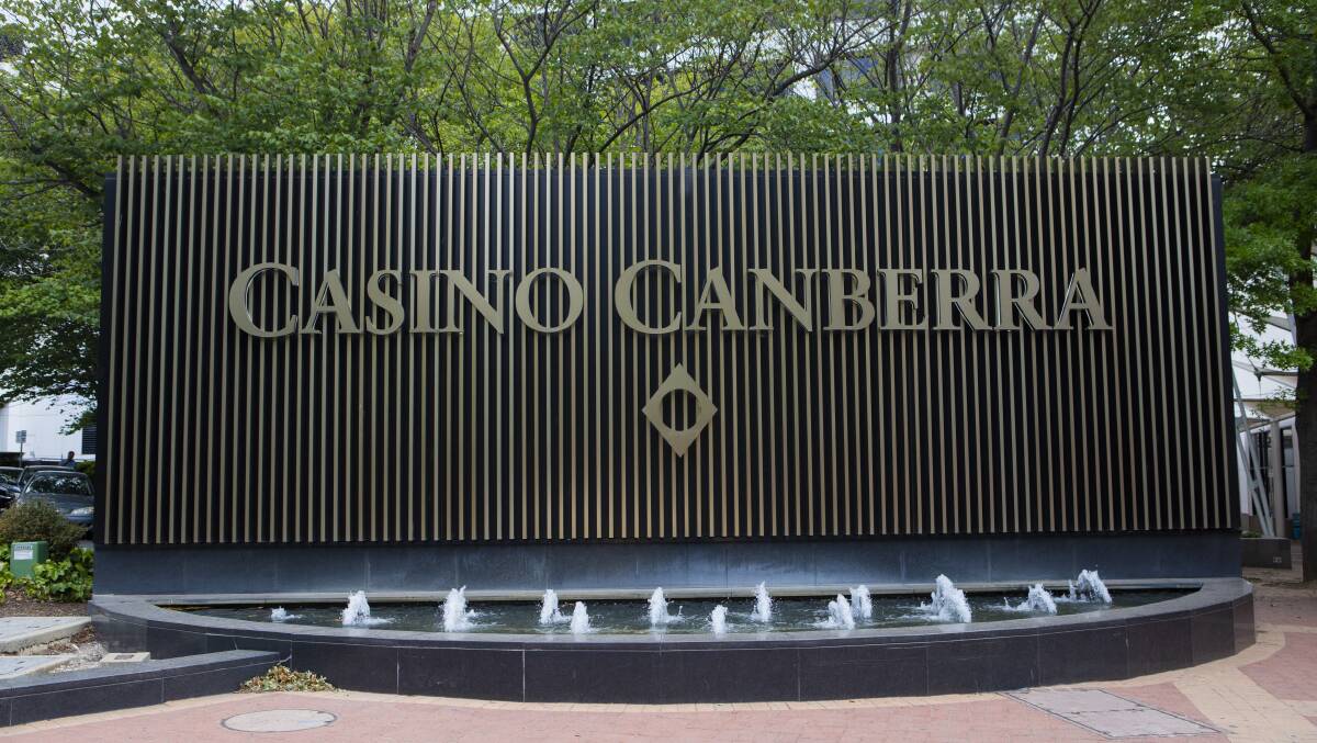 Casino Canberra will reopen on Monday afternoon following the ACT government's announcement. Picture: Jamila Toderas