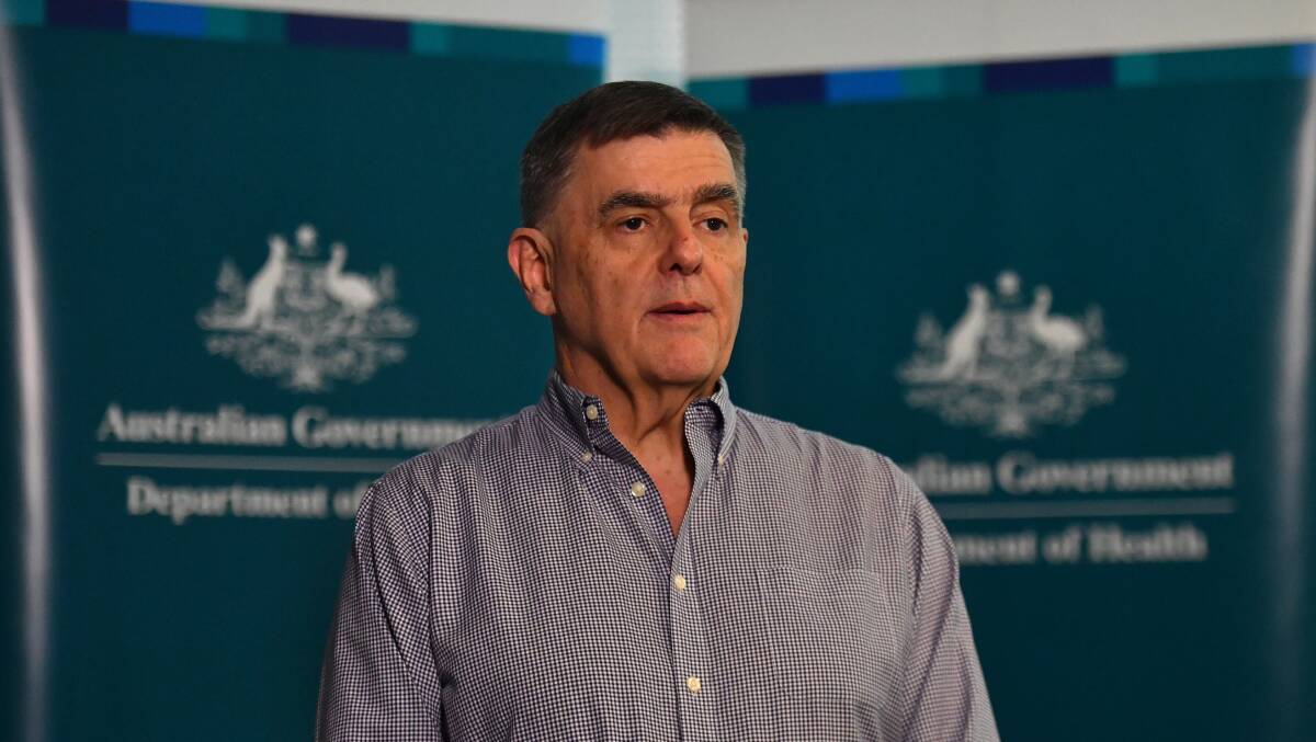 Commonwealth Chief Medical Officer and incoming Health Department Secretary Professor Brendan Murphy. Picture: AAP