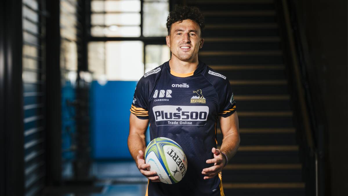 Brumbies fullback Tom Banks is ready to help the Super Rugby club into a new era. Picture: Jamila Toderas