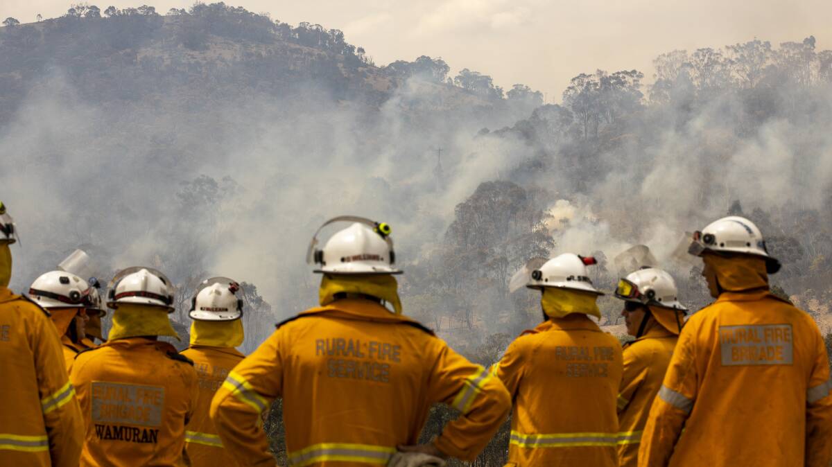 ACT firefighters have been named Canberra Citizens of the Year for 2020. Picture: Sitthixay Ditthavong