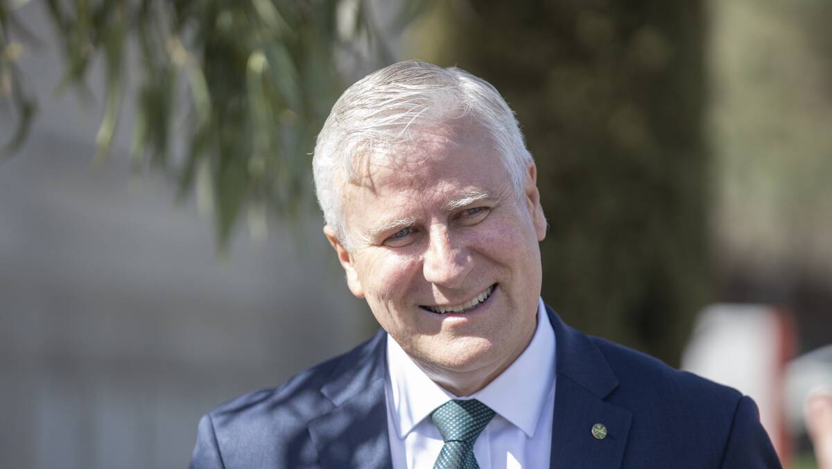 Deputy Prime Minister and Nationals Leader Michael McCormack: Facing a challenge on Tuesday Picture: Sitthixay Ditthavong