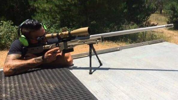 Jordan David Hans Gill, who posted a picture of himself with a rifle while on bail because he was "trying to attract a lady". Picture: Instagram