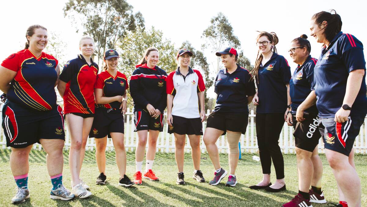 Tugeranong Valley cricket club are normalising cricket for women. Picture: Jamila Toderas