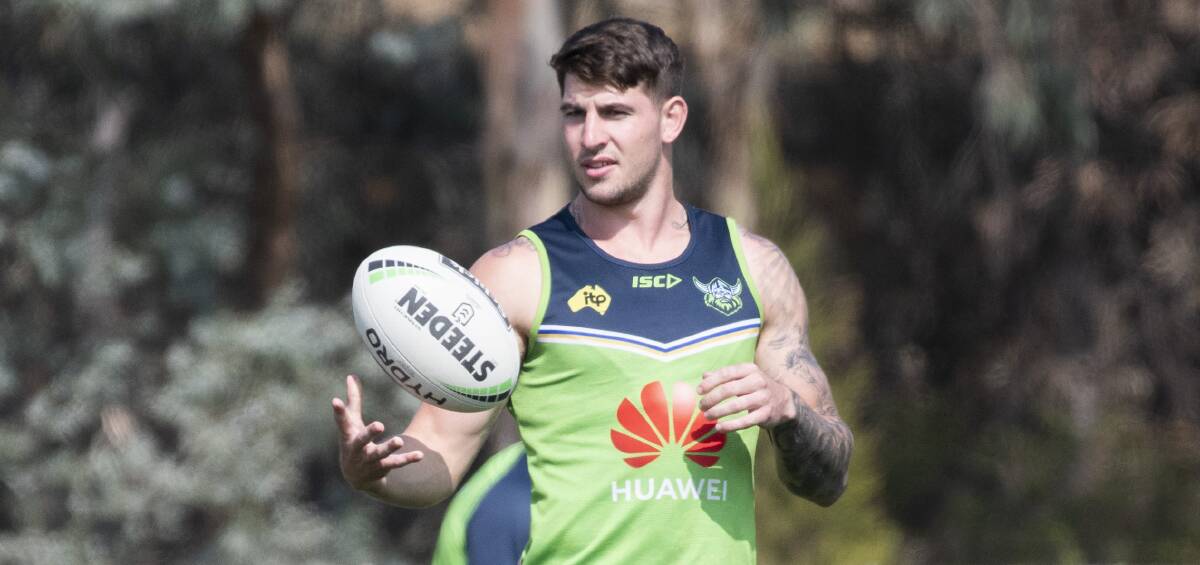 Raiders recruit Curtis Scott shouldn't have to hand over his footage. Picture: Dion Georgopoulos