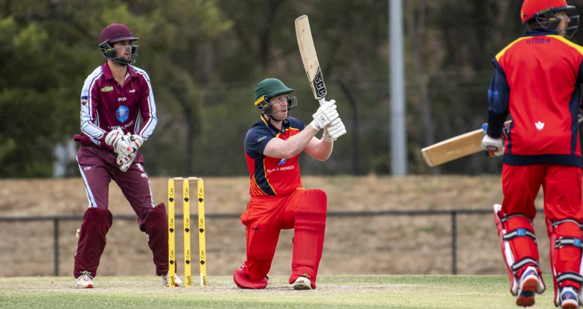 Tuggeranong Valley opener Tim Floros' half-century came to no avail. Picture: Sitthixay Ditthavong