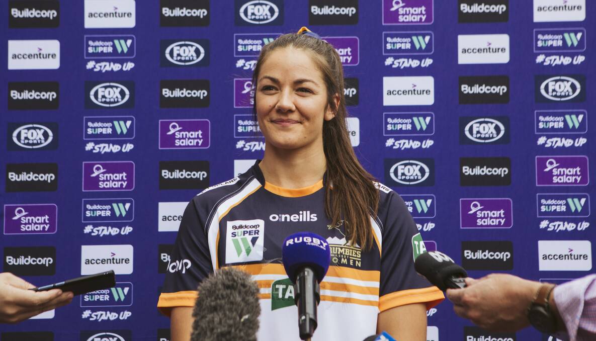 Brumbies co-captain Michaela Leonard is part of Rugby Australia's review into the elite women's program. Picture: Jamila Toderas