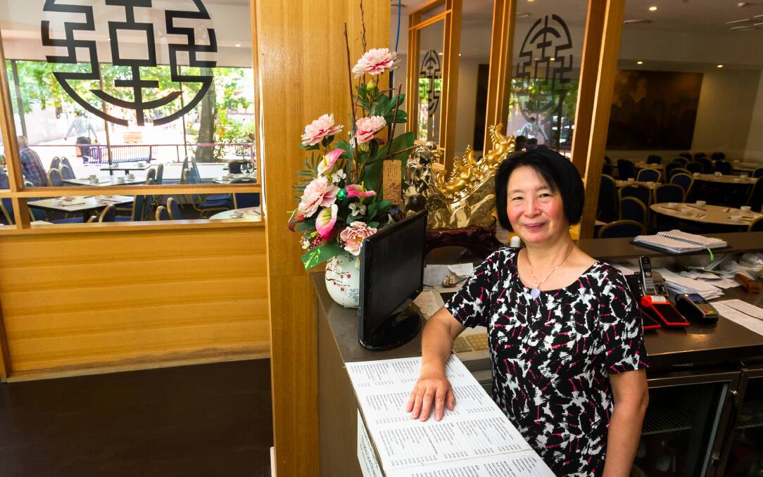 Linda Lau of Jimmy's Place has noticed a 30 per cent drop in business due to coronavirus. Picture: Elesa Kurtz 