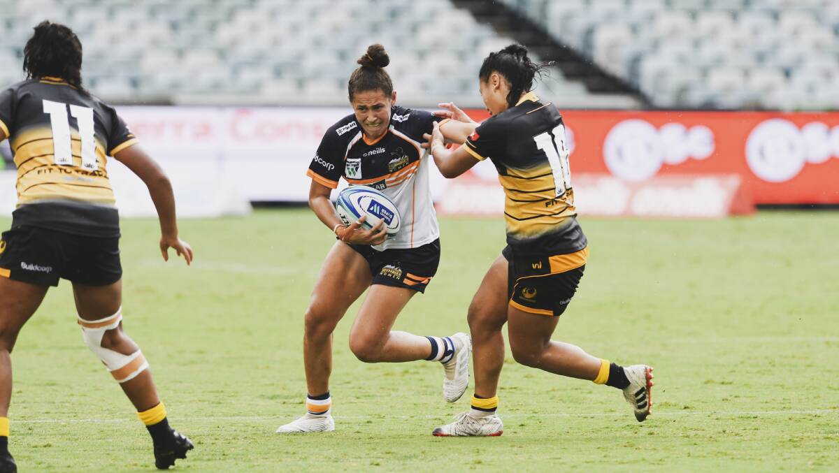 Talei Wilson made her return from injury in round one against Western Australia. Picture: Dion Georgopoulos