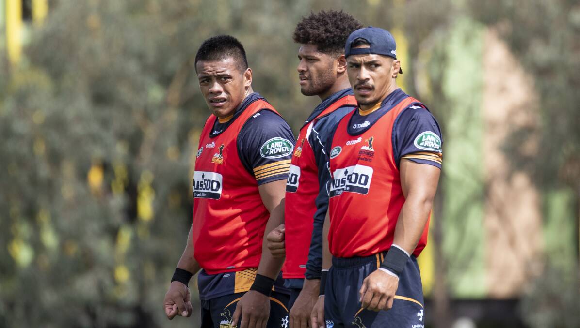Allan Alaalatoa, Rob Valetini, and Pete Samu will play huge roles this week. Picture: Sitthixay Ditthavong